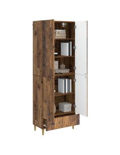 Set di armadi 2 pcs Legno antico Legno ingegnerizzato 2