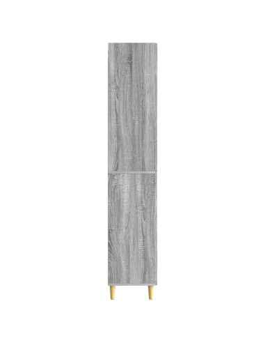 Set di armadi 2 pcs Sonoma grigio Legno ingegnerizzato
