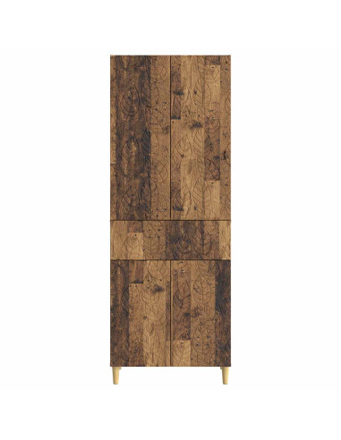 Set di armadi 2 pcs Legno antico Legno ingegnerizzato
