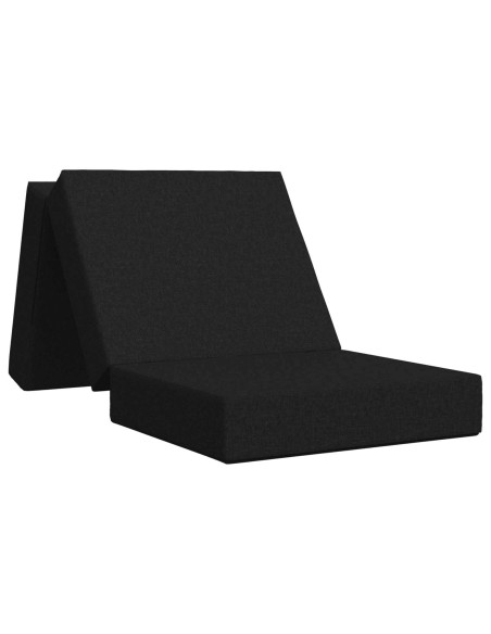 Divano Letto Pieghevole 90 x 67 x 45 cm Nero
