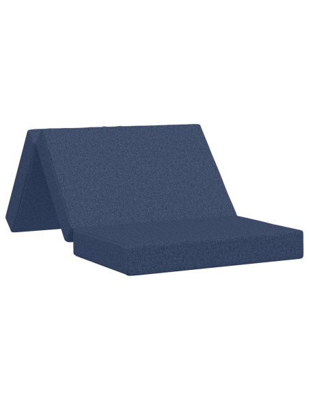 Divano Letto Pieghevole 100 x 67 x 45 cm Blu