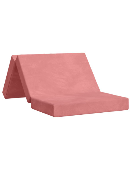 Divano Letto Pieghevole 100 x 67 x 45 cm Rosa