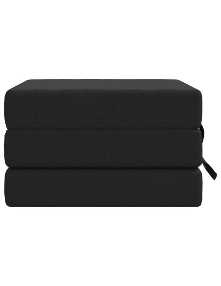 Divano Letto Pieghevole 90 x 67 x 45 cm Nero