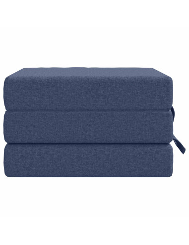 Divano Letto Pieghevole 90 x 67 x 45 cm Blu