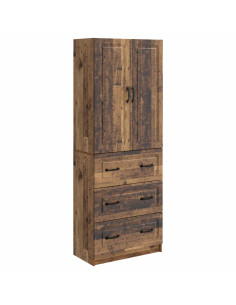 Set di armadi 2 pcs Legno antico 66 x 34,5 x 87 cm