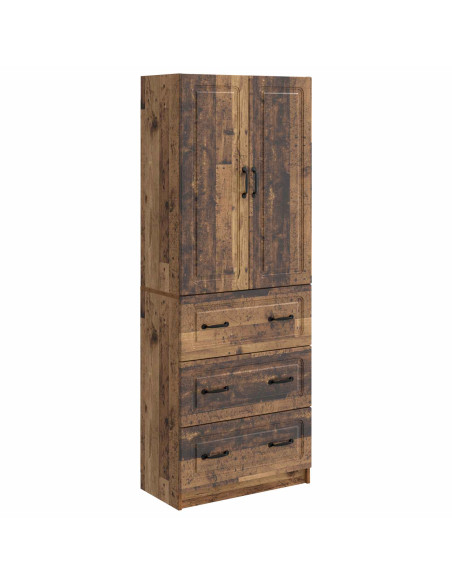 Set di armadi 2 pcs Legno antico 66 x 34,5 x 87 cm