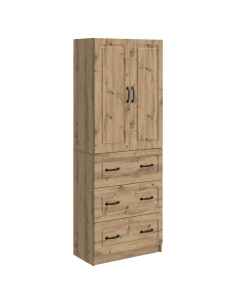 Set di armadi 2 pcs Rovere Artigianale 66 x 34,5 x 87 cm