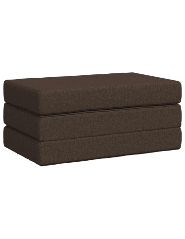 Divano Letto Pieghevole 100 x 67 x 45 cm Tortora