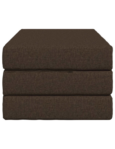 Divano Letto Pieghevole 100 x 67 x 45 cm Tortora