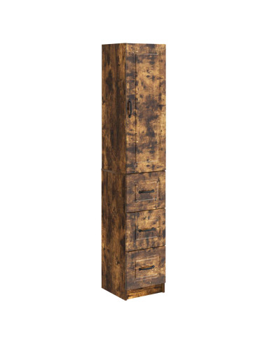 Set di armadi 2 pcs Rovere Fumo 33 x 34,5 x 87 cm