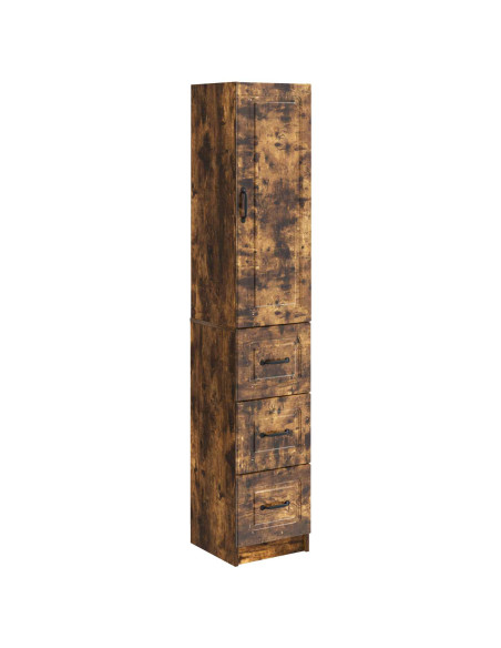 Set di armadi 2 pcs Rovere Fumo 33 x 34,5 x 87 cm