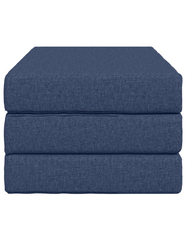 Divano Letto Pieghevole 100 x 67 x 45 cm Blu