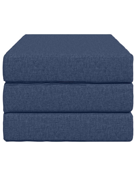 Divano Letto Pieghevole 100 x 67 x 45 cm Blu