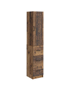 Set di armadi 2 pcs Legno antico 33 x 34,5 x 87 cm