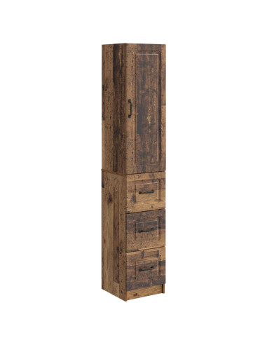Set di armadi 2 pcs Legno antico 33 x 34,5 x 87 cm
