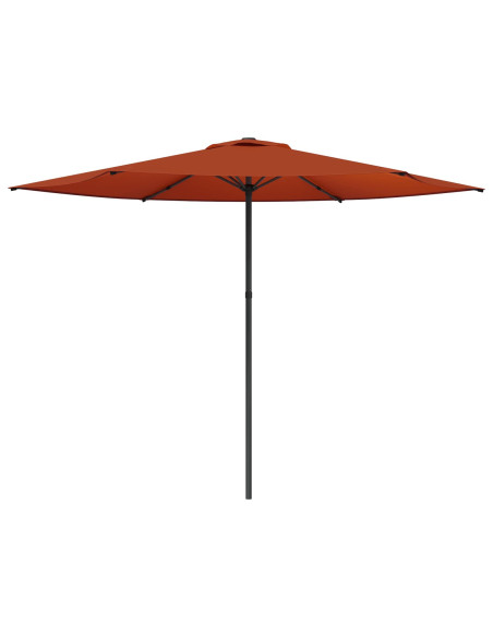 Ombrello da giardino 300 x 300 cm Poliestere Rettangolare
