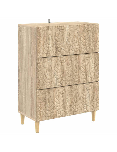 Mobile con Cassetti Rovere Sonoma 66 x 34,5 x 90 cm