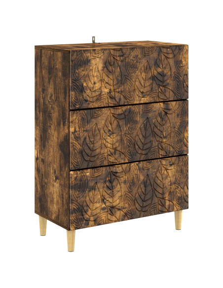 Mobile con Cassetti Rovere Fumo 66 x 34,5 x 90 cm
