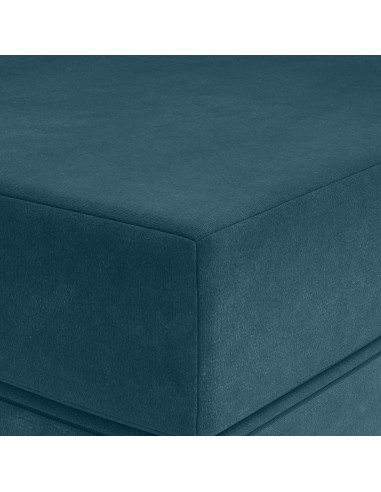 Divano Letto Pieghevole 100 x 67 x 45 cm Blu