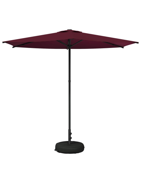 Ombrello da giardino 270 x 270 cm Poliestere Rettangolare