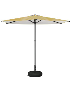 Ombrello da giardino 270 x 270 cm Poliestere Rettangolare
