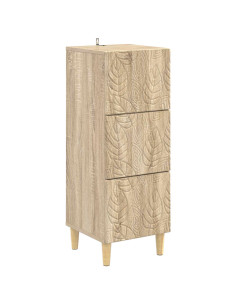 Mobile con Cassetti Rovere Sonoma 33 x 34,5 x 90 cm