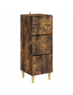 Mobile con Cassetti Rovere Fumo 33 x 34,5 x 90 cm
