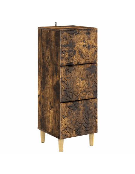 Mobile con Cassetti Rovere Fumo 33 x 34,5 x 90 cm