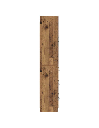 Set di armadi 2 pcs Legno antico 66 x 34,5 x 87 cm