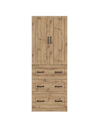 Set di armadi 2 pcs Rovere Artigianale 66 x 34,5 x 87 cm