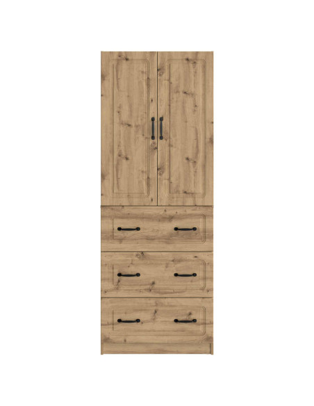 Set di armadi 2 pcs Rovere Artigianale 66 x 34,5 x 87 cm