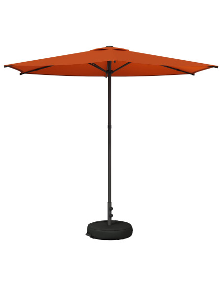 Ombrello da giardino 270 x 270 cm Poliestere Rettangolare