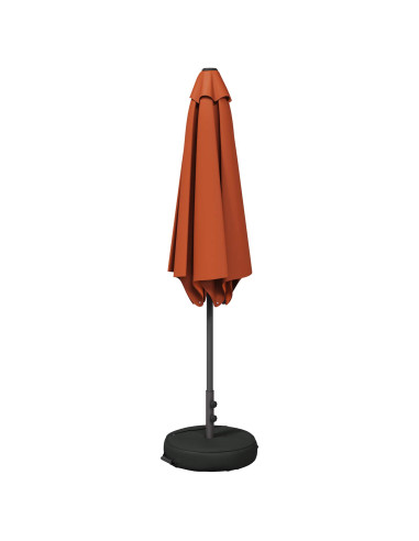 Ombrello da giardino 270 x 270 cm Poliestere Rettangolare