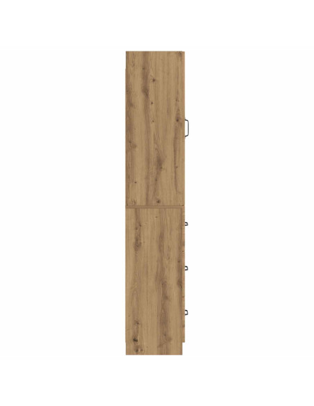 Set di armadi 2 pcs Rovere Artigianale 33 x 34,5 x 87 cm