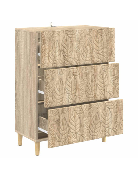 Mobile con Cassetti Rovere Sonoma 66 x 34,5 x 90 cm