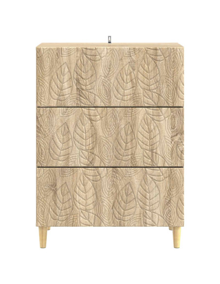 Mobile con Cassetti Rovere Sonoma 66 x 34,5 x 90 cm