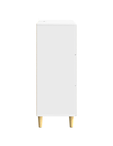 Mobile con Cassetti Bianco Lucido 66 x 34,5 x 90 cm