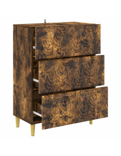 Mobile con Cassetti Rovere Fumo 66 x 34,5 x 90 cm 2
