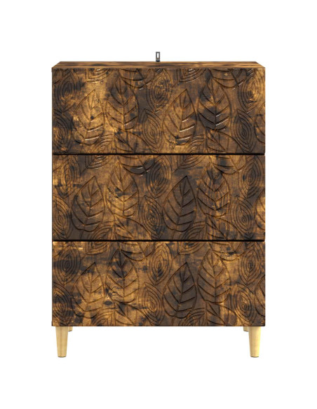 Mobile con Cassetti Rovere Fumo 66 x 34,5 x 90 cm