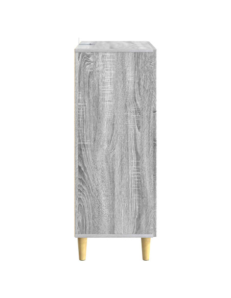 Mobile con Cassetti Sonoma grigio 66 x 34,5 x 90 cm