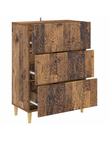 Mobile con Cassetti Legno antico 66 x 34,5 x 90 cm
