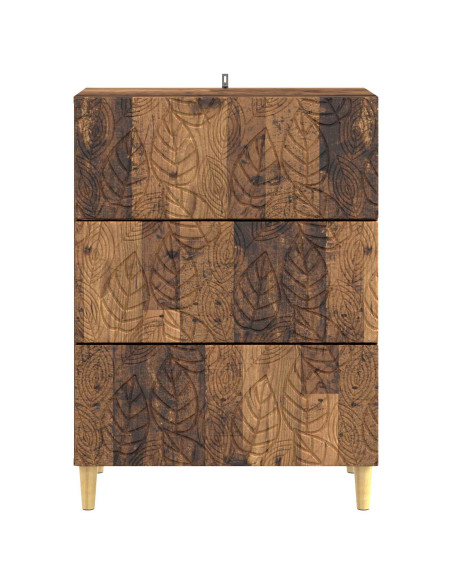 Mobile con Cassetti Legno antico 66 x 34,5 x 90 cm