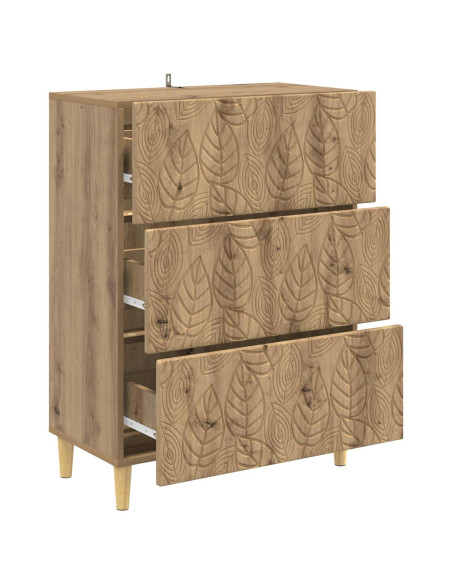 Mobile con Cassetti Rovere Artigianale 66 x 34,5 x 90 cm