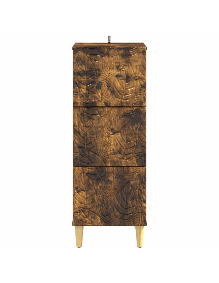 Mobile con Cassetti Rovere Fumo 33 x 34,5 x 90 cm