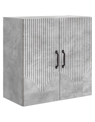 Mobiletto a muro Grigio Cemento 59 x 31 x 60 cm