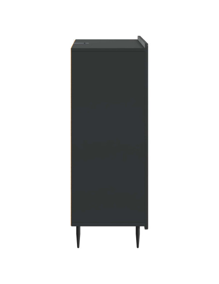 Credenza Nero 66 x 34,5 x 91,5 cm Legno ingegnerizzato