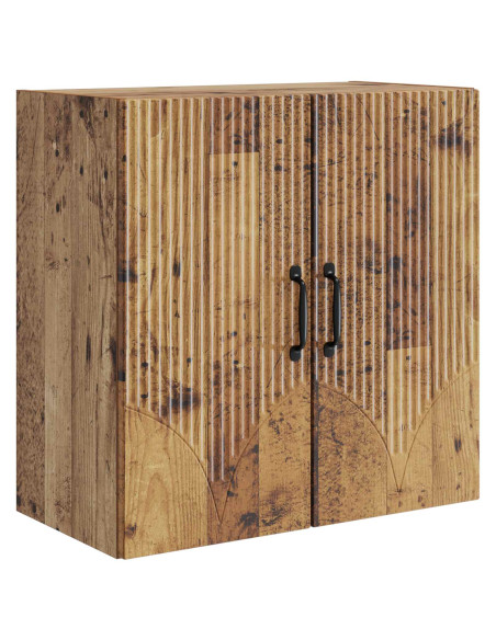 Mobiletto a muro Legno antico 59 x 31 x 60 cm