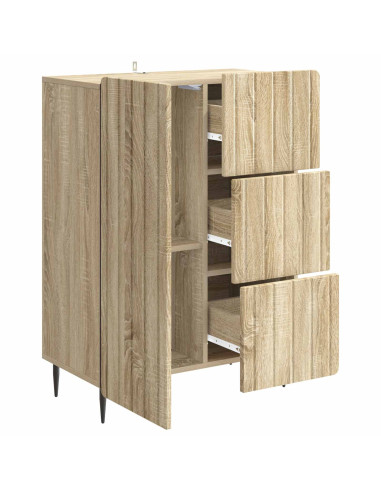Credenza Rovere Sonoma 66 x 34,5 x 91,5 cm Legno ingegnerizzato