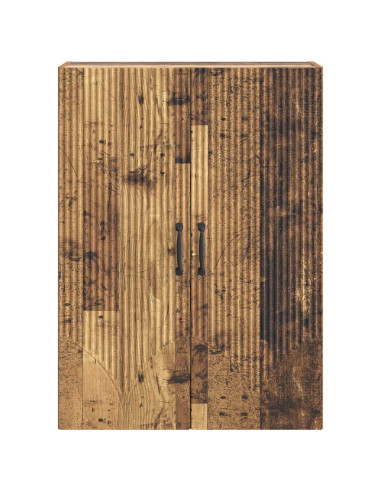 Mobiletto a muro Legno antico 66 x 34,5 x 90 cm
