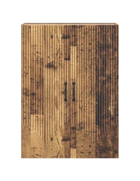 Mobiletto a muro Legno antico 66 x 34,5 x 90 cm